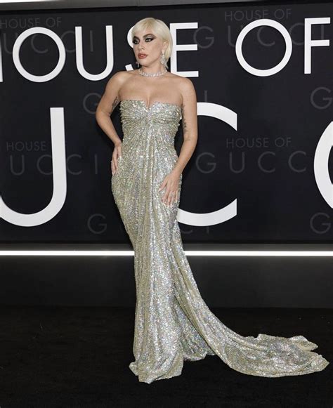 lady gaga gucci dress|Lady Gaga attire.